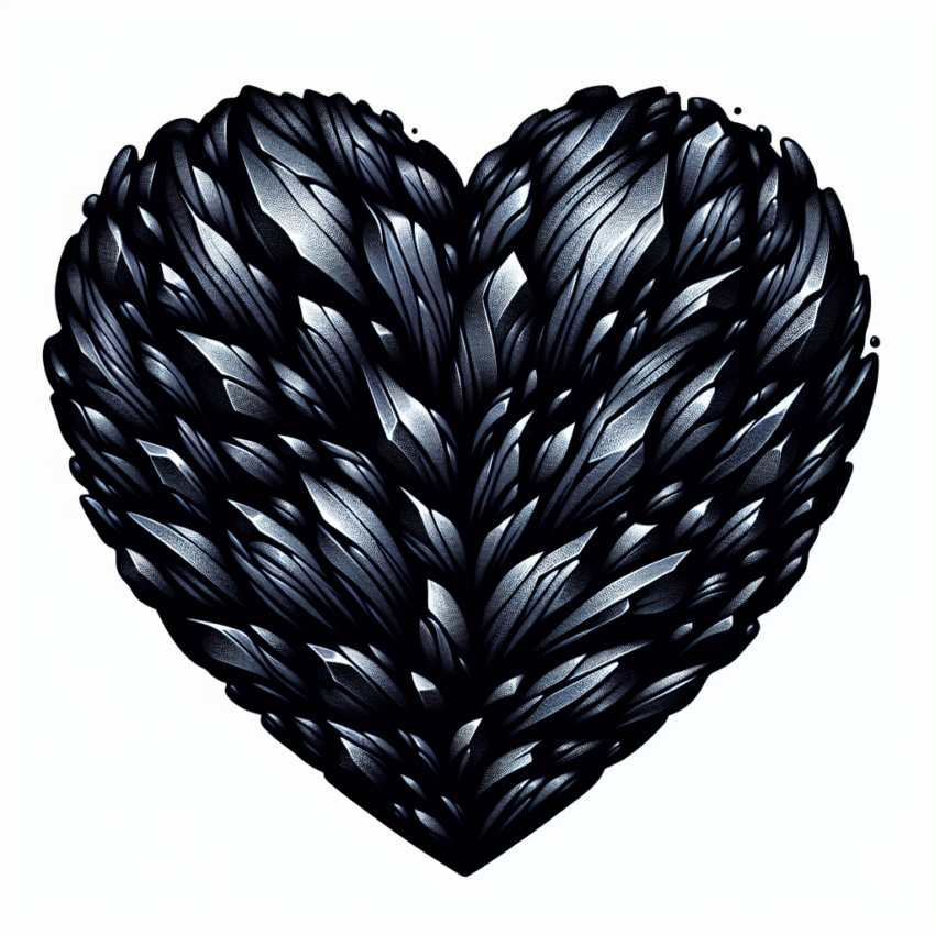 Co oznacza czarne serce?