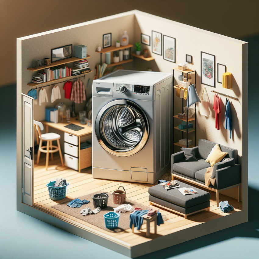 Dlaczego warto wybrać pralkę wirnikową do małych mieszkań?