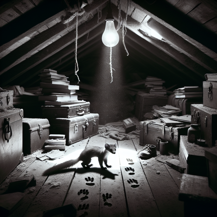 Kuna na poddaszu – co robić?