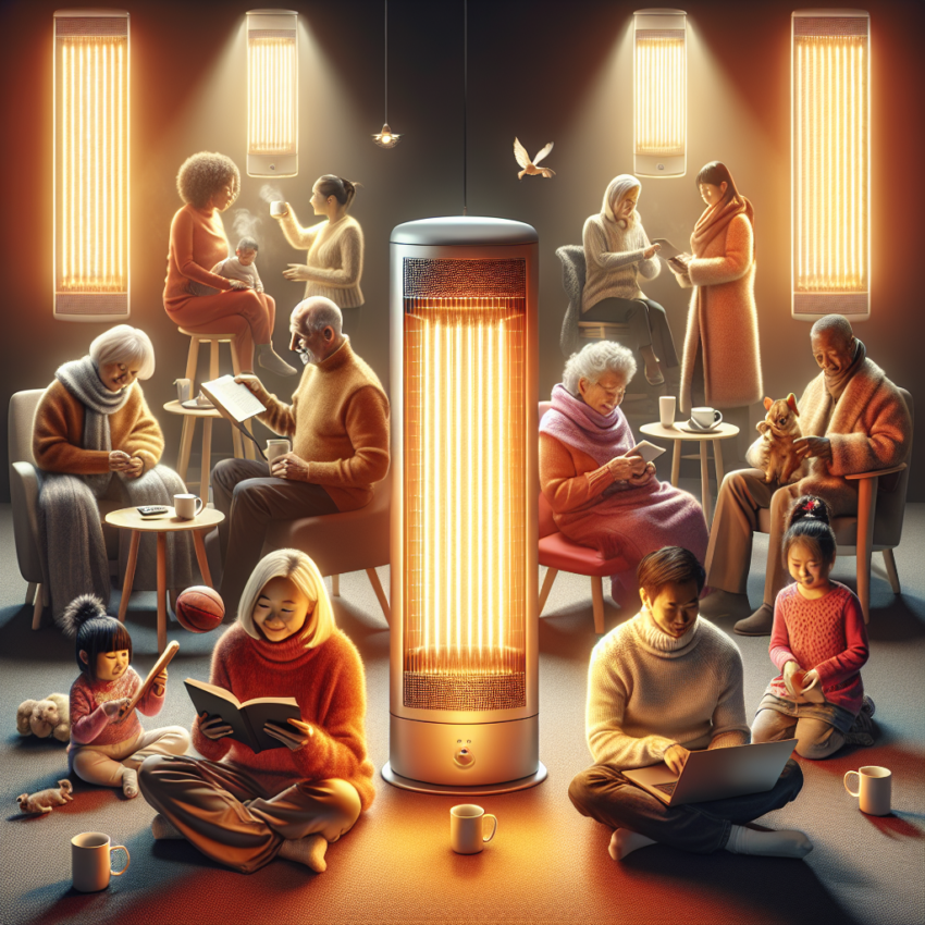 Grzejniki na podczerwień – ciepło, które otacza Cię komfortem