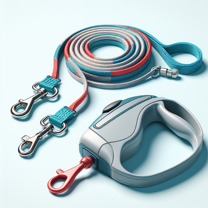 Jaka smycz jest lepsza: linka czy taśma?