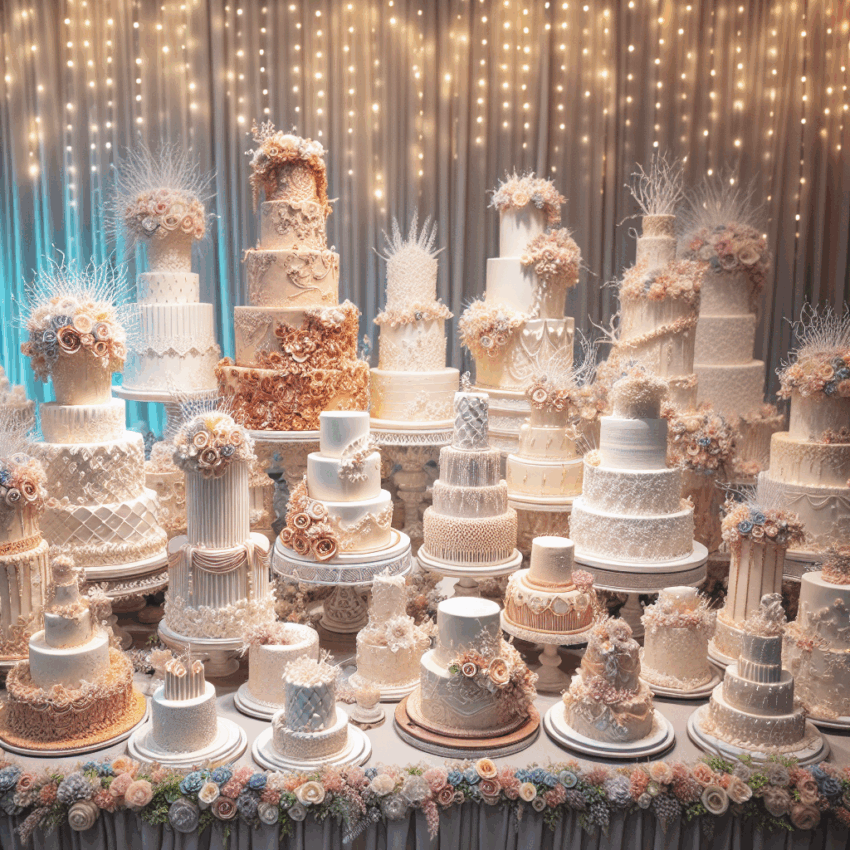 Ciasta weselne – przepis na pyszny słodki stół