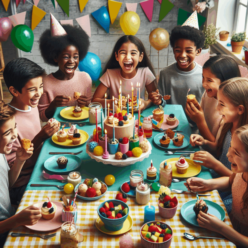 Mini deserki dla dzieci – przepisy na udane imprezy najmłodszych