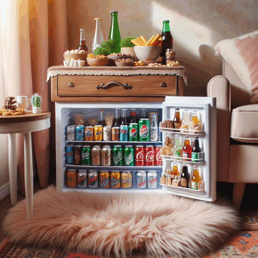 Miniaturowa lodówka – gadżet czy praktyczne rozwiązanie?