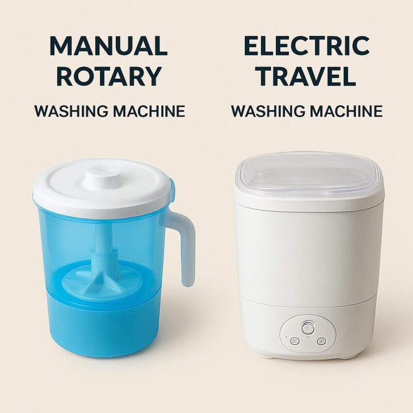 Ręczna, wirnikowa czy elektryczna pralka turystyczna? Plusy i minusy